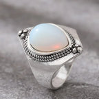 Anillo Étnico con Piedra de Luna