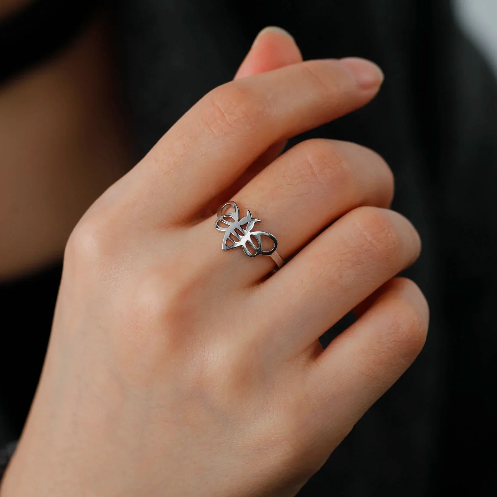 Bague femme abeille