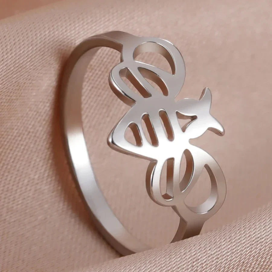 Bague femme abeille
