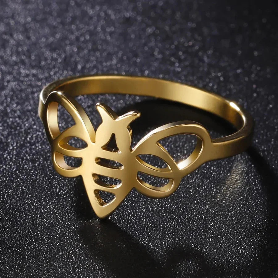 Bague femme abeille