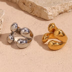 Anillo Original Anillo Gota de Agua plata