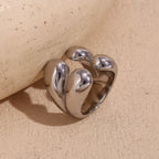 Anillo Original Anillo Gota de Agua plata
