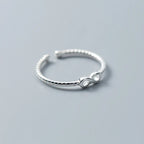 Anillo Mujer Infinito Plata