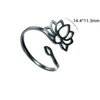 Anillo Flor de Loto Mujer