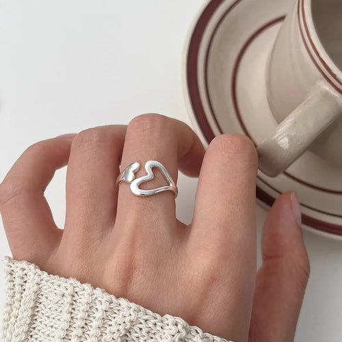 Anillo Gran Corazón para Mujer