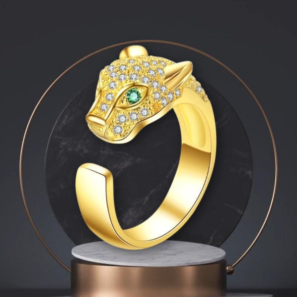 Anillo Guepardo de oro
