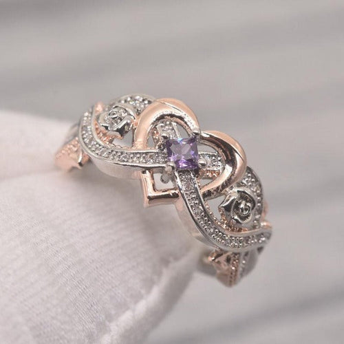 Anillo Infinito Corazón