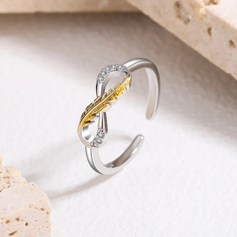 Anillo Infinito Pluma
