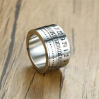 Anillo Kabyle Amazigh (Hombre/Mujer) color Plata