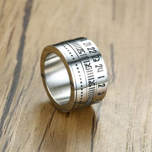 Anillo Kabyle Amazigh (Hombre/Mujer) color Plata