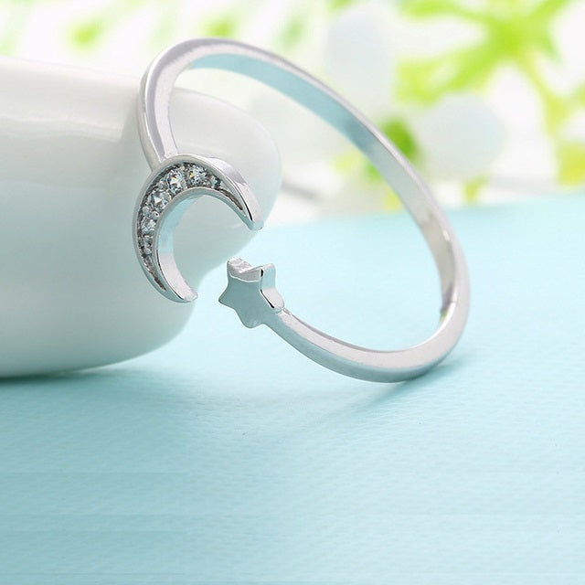 Anillo Luna Plata