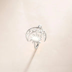 Anillo Luna y Sol plata