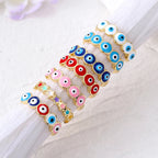 Anillo Ojo Turco Azul Malvado