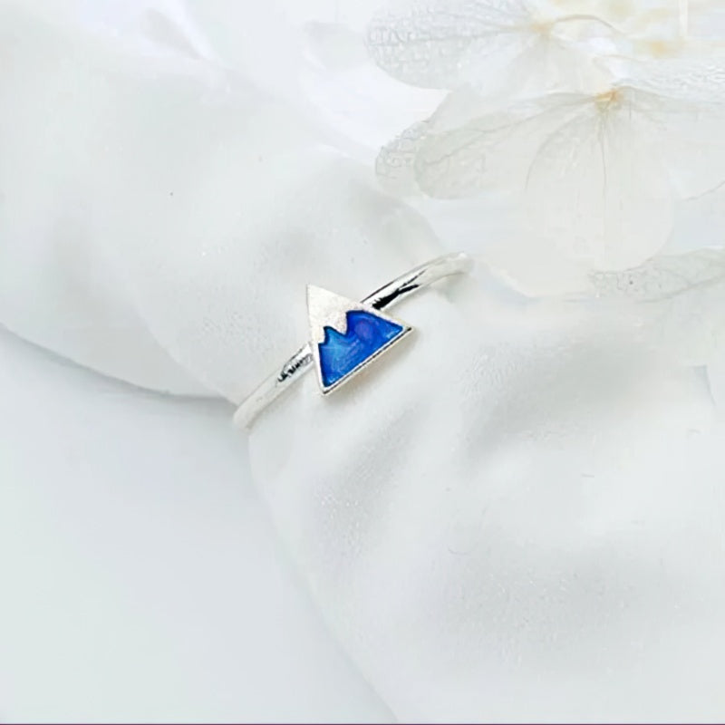 Anillo Montaña Azul
