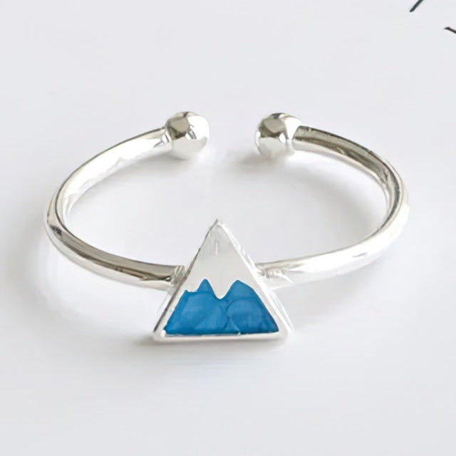 Anillo Montaña Azul