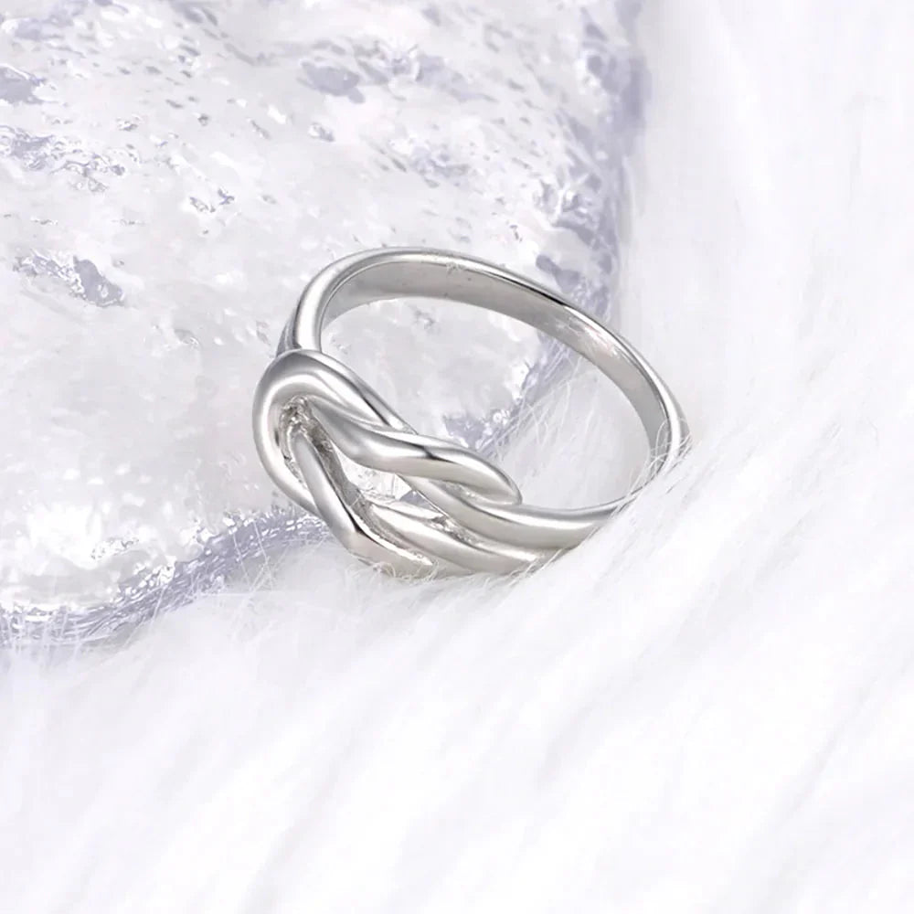Bague noeud pour femme