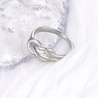 Bague noeud pour femme