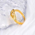Bague noeud pour femme