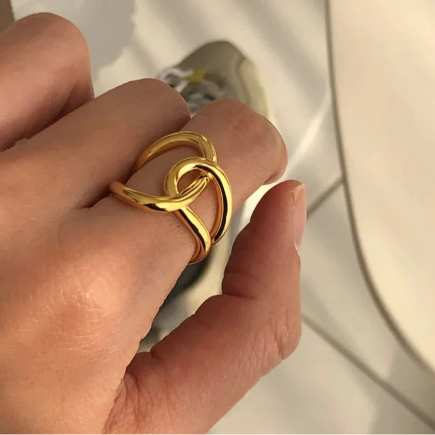 Bague originale noeud