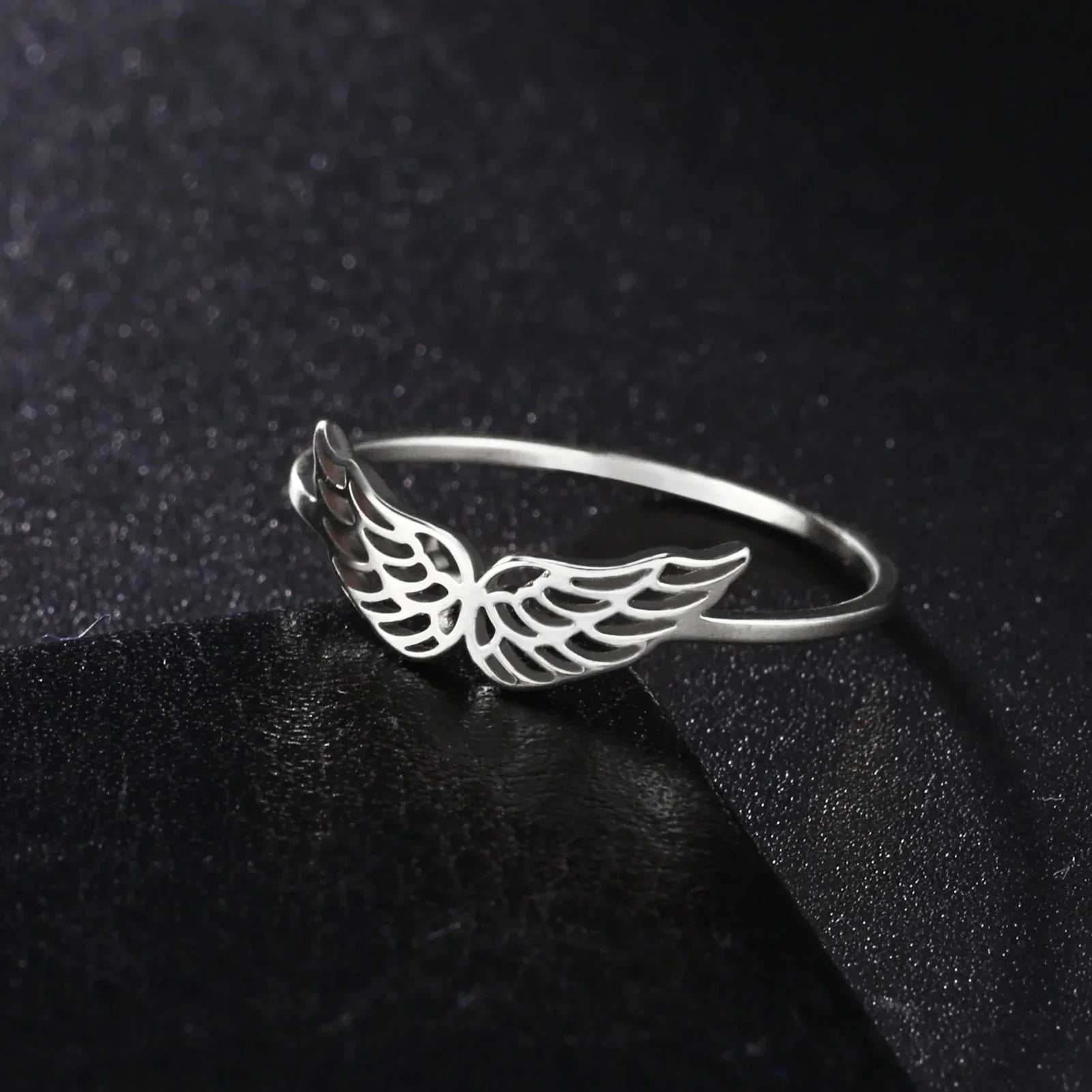Bague pour femme ailes d'ange