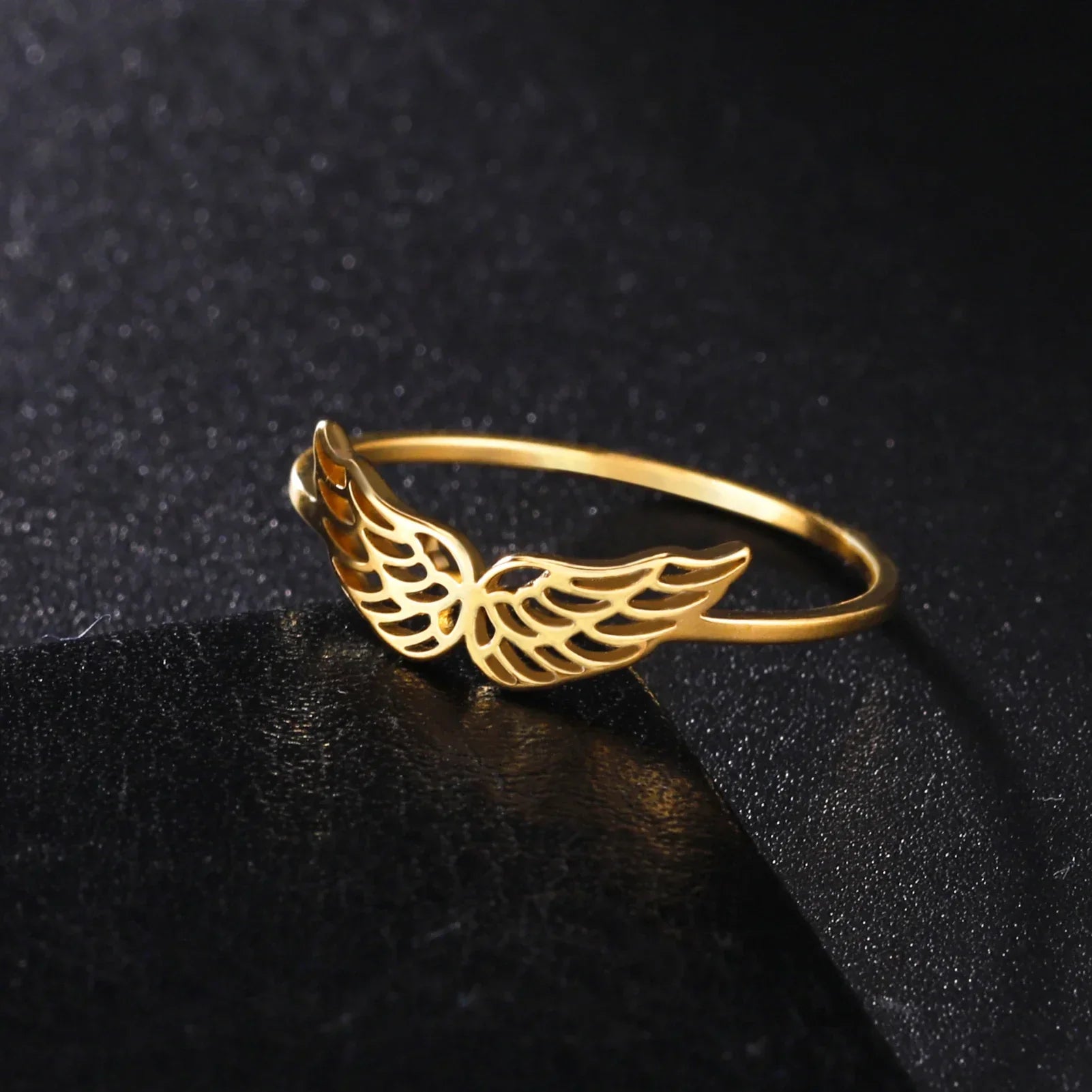 Bague pour femme ailes d'ange
