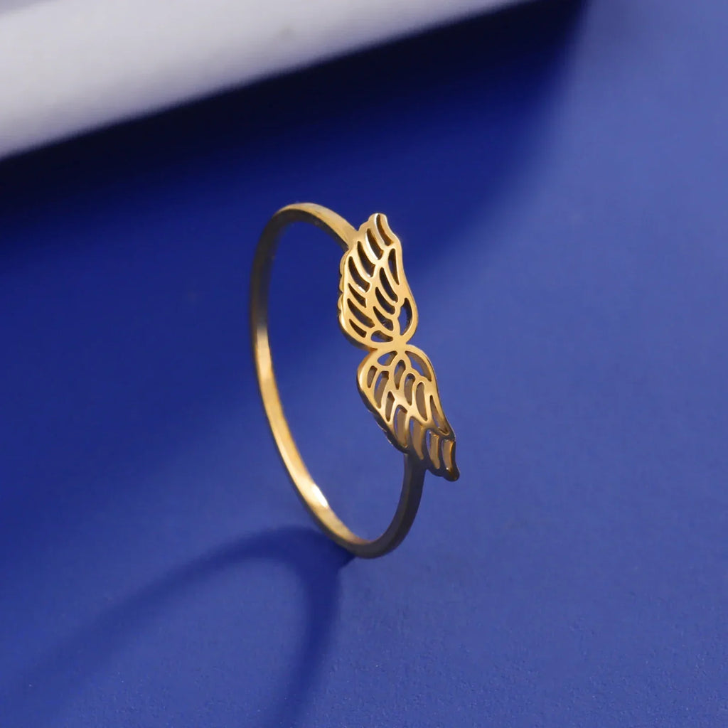 Bague pour femme ailes d'ange