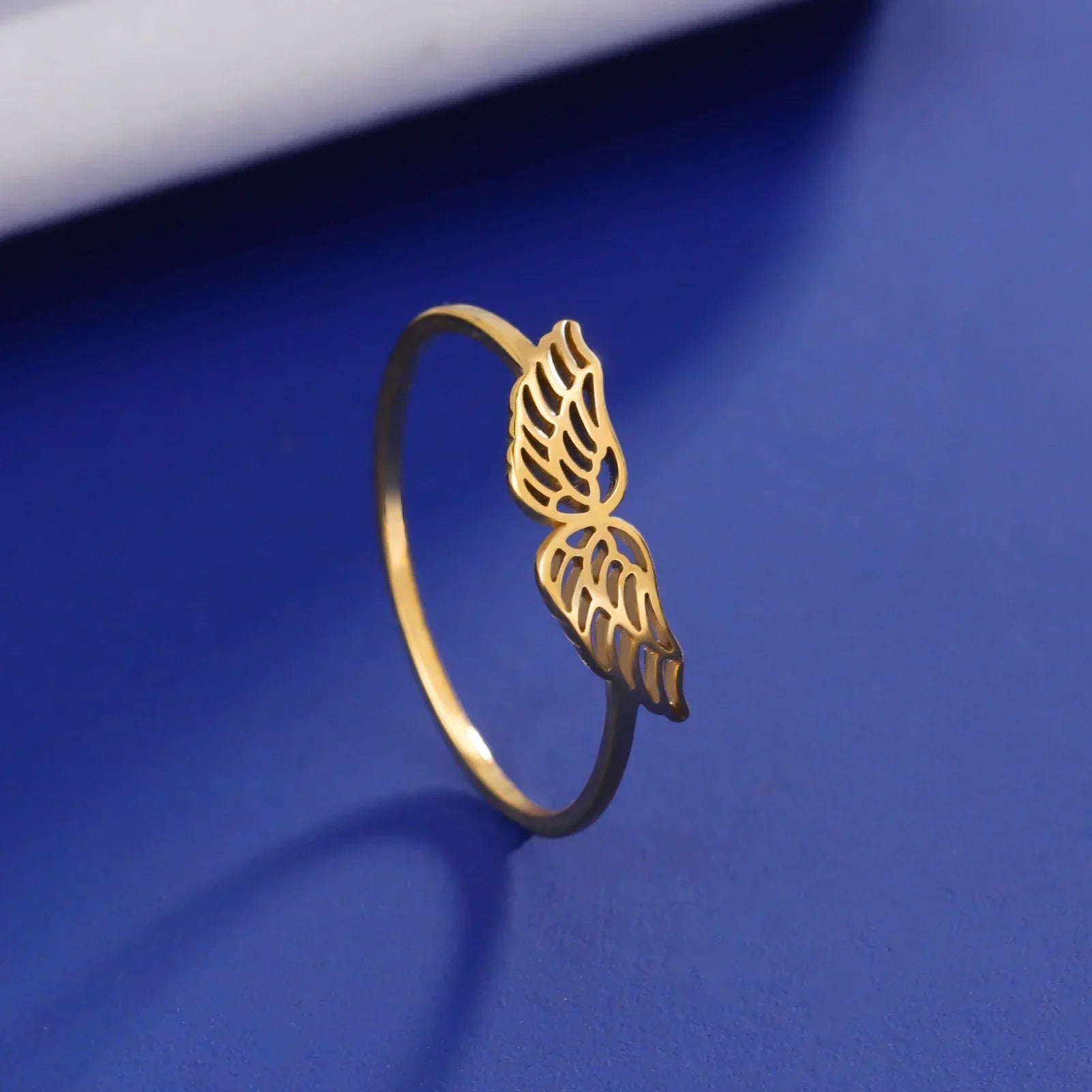 Bague pour femme ailes d'ange