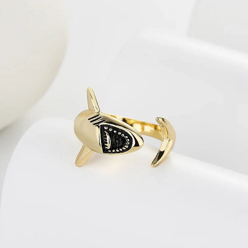 Anillo de Tiburón para Mujer oro