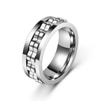 Anillo Giratorio contra la Ansiedad para Hombre 8