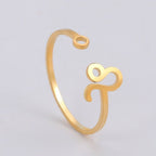 Anillo Signo del Zodiaco 12 Constelaciones