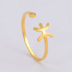 Anillo Signo del Zodiaco 12 Constelaciones