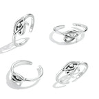 Anillo Estilo Egipcio Ojo de Horus