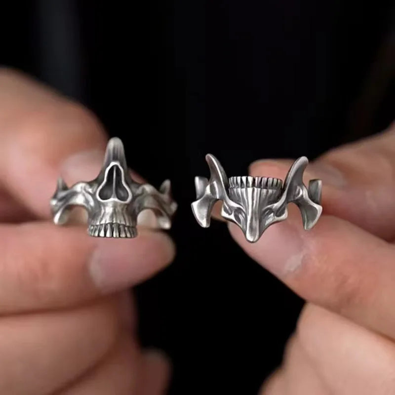 Anillo Cabeza de Calavera Hombre o Mujer A