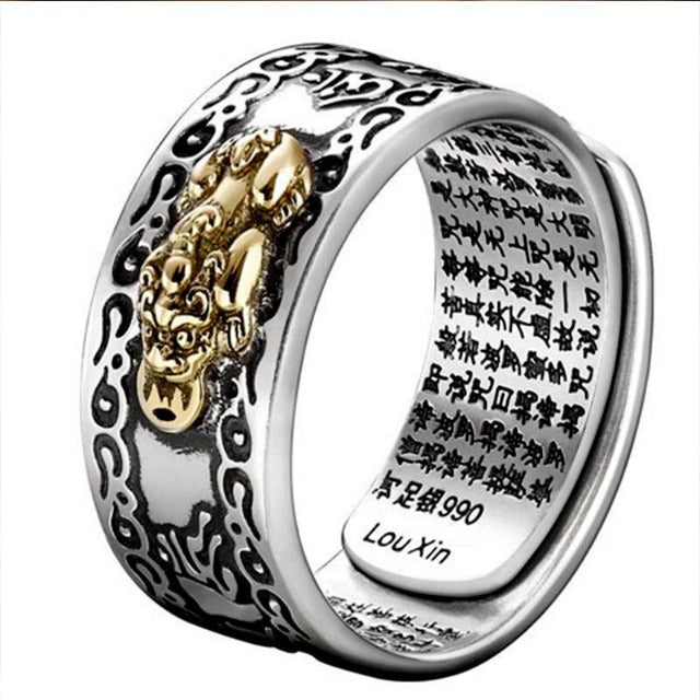 Anillo Tibetano de Plata