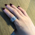 Anillo Giratorio "los Engranajes del Tiempo" Anti-Estrés 