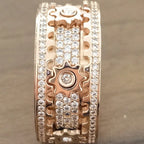 Anillo Giratorio "los Engranajes del Tiempo" Anti-Estrés 