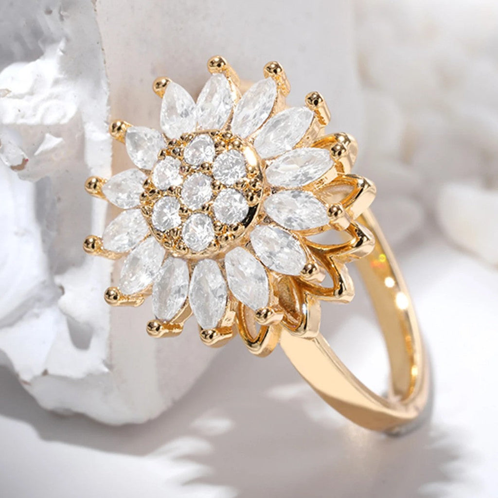 Anillo Girasol Anti-Estrés