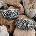 Anillo Vikingo Antiguo Auténtico