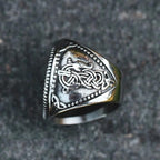Anillo Vikingo Lobo Fenrir