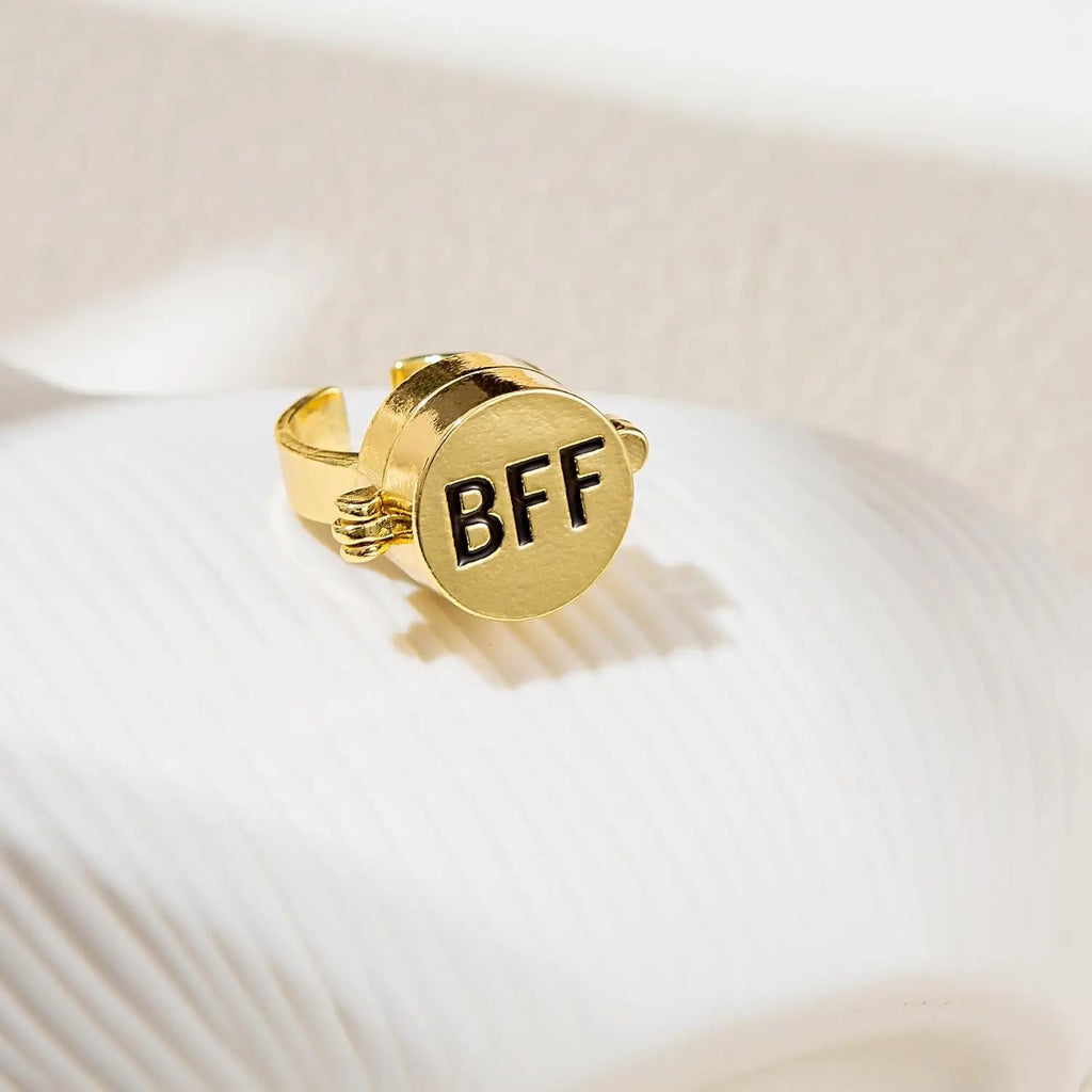 Anillos Magnéticos y Giratorios para Mejores Amigos 1 pieza