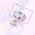 Anillos para Parejas Anillo Flor hombre