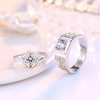 Anillos para Parejas Anillo Flor
