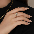 Anillos para Parejas Anillo Sol en Circonita sol y luna