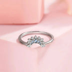 Anillos para Parejas Anillo Sol en Circonita luna