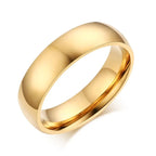 Anillos para Parejas Corazón Anillo Romántico y Circón oro hombre