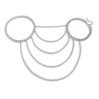 Joya de Hombro Cadena Mujer - Clavícula & Hombro plata