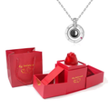 Caja Sorpresa Rosa y Su Joya de plata