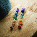 Arete 7 Chakras para Mujer