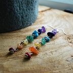 Arete 7 Chakras para Mujer