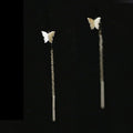 Pendiente Mariposa oro
